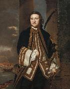 REYNOLDS, Sir Joshua Captain the Honourable George Edgcumbe Sweden oil painting artist